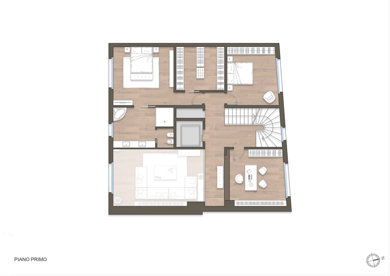 living - Magolfa 32 - Living - Dils - Verdiepingsplan - 2