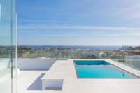 living - Nueva promoción de villas en Santa Eulalia con vistas al mar y piscinas privadas - gallery thumbnail - 1