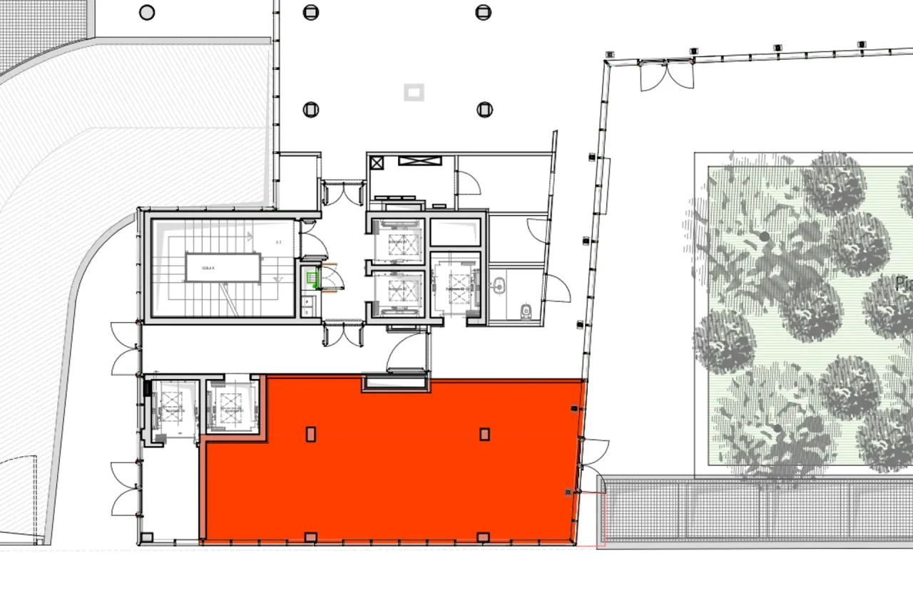 retail - Adda 14 - Detailhandel - Dils - Verdiepingsplan - 1
