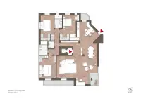 living - Domenichino 44 - Living - Dils - Floor Plan thumbnail - 1