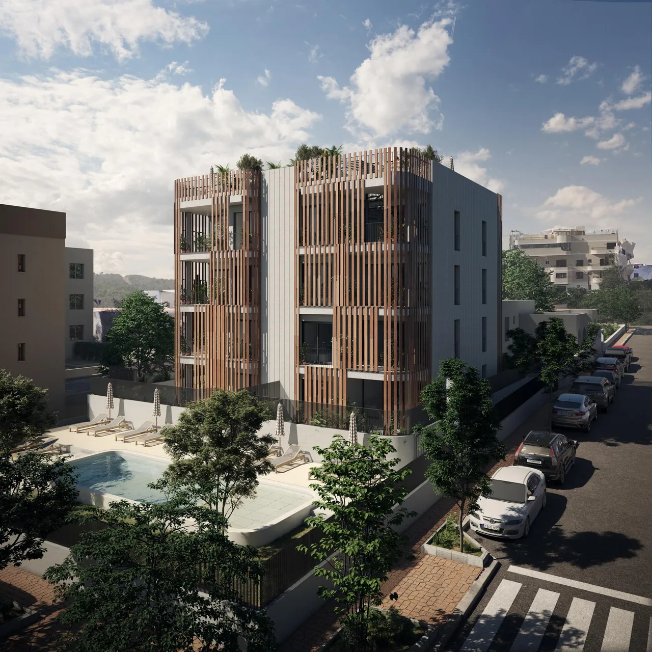 living - New-Build Seaside Apartments with Pool and Sunset Views in Sant Antoni, Ibiza - gallery - 2