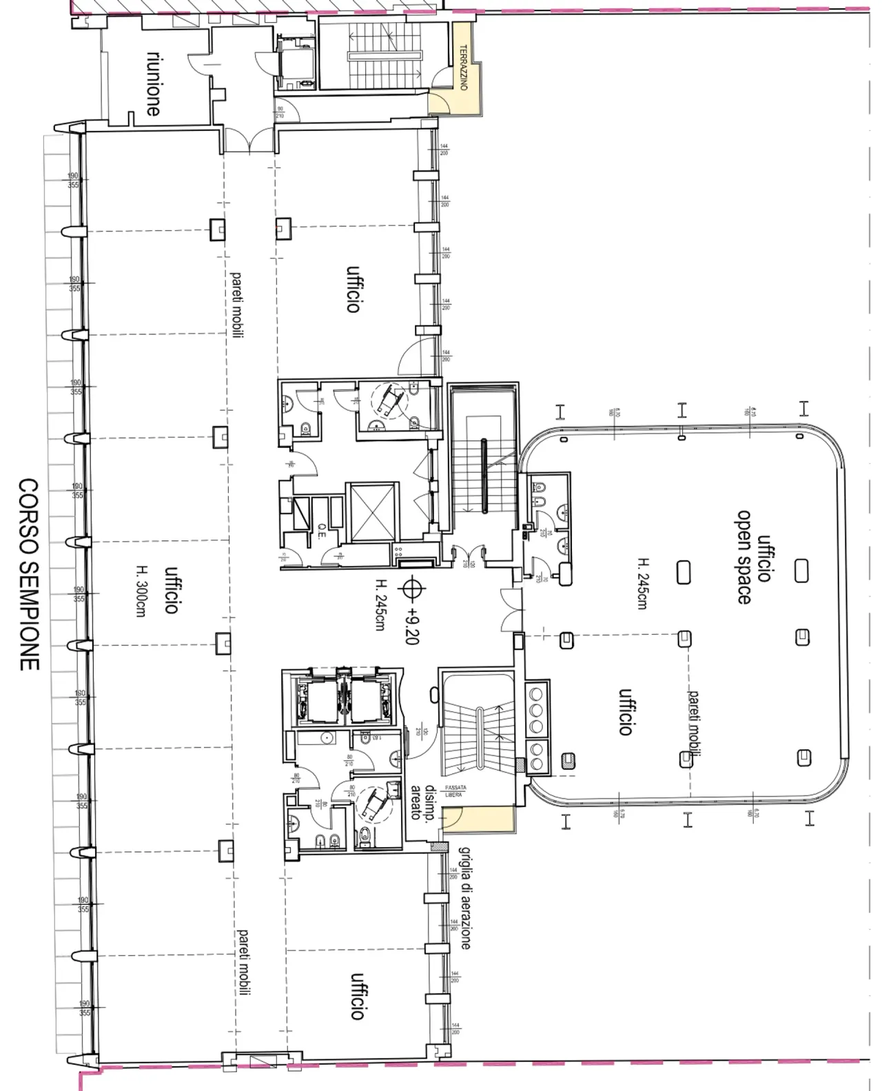 office - Sempione 68 - Office - Dils - Floor Plan - 3