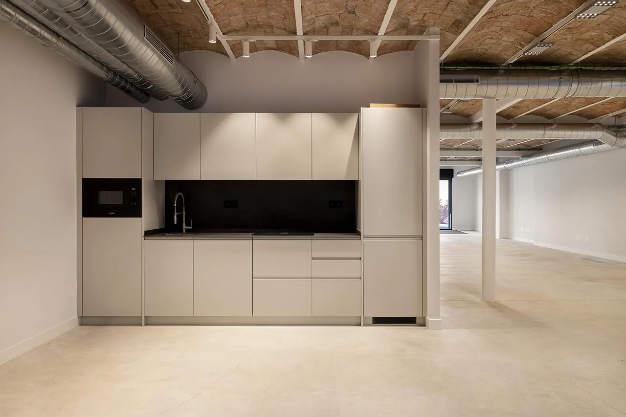 living - 200m² loft with 10m² terrace for sale in Sagrada Família - gallery - 3