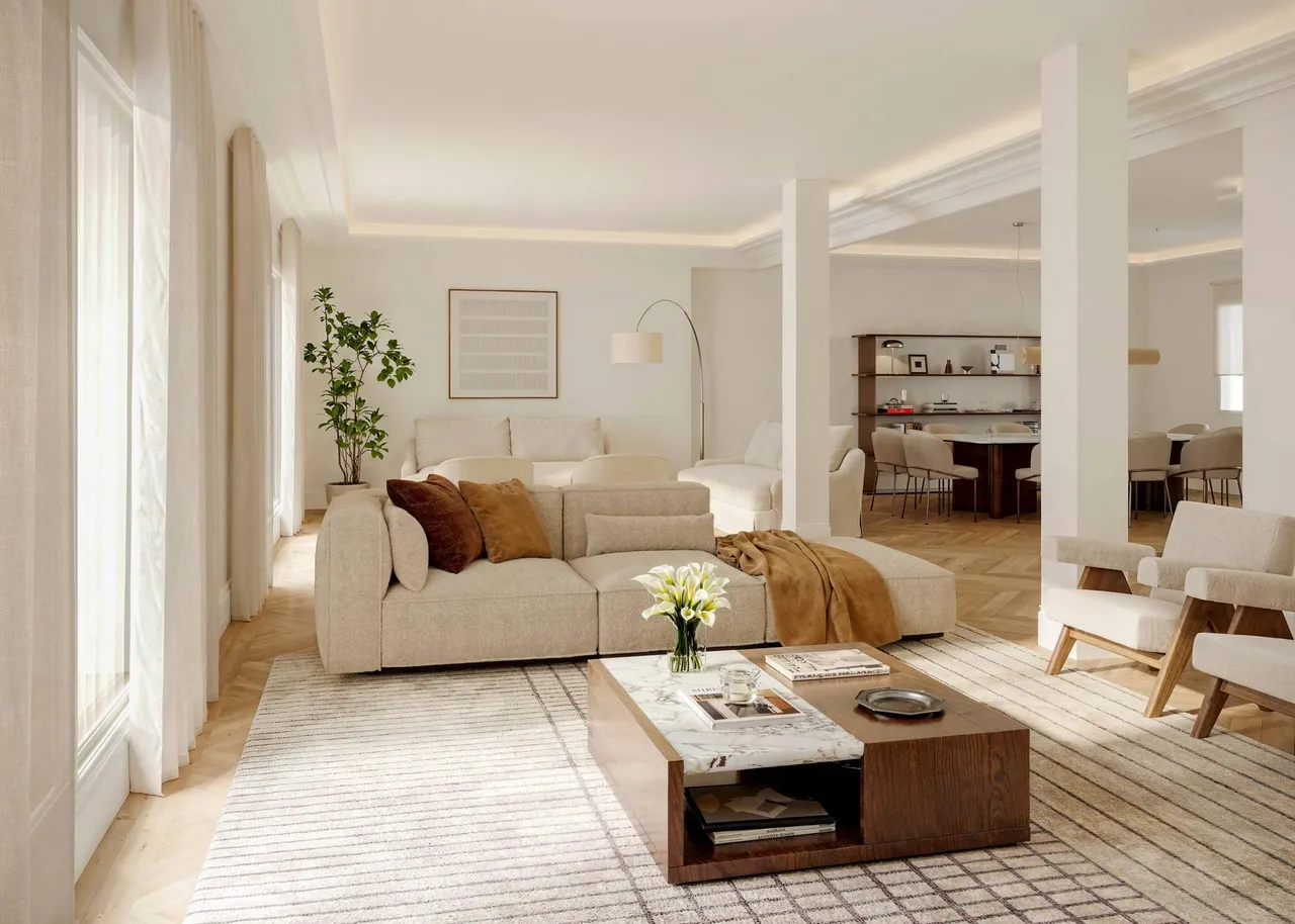 living - 360m² apartment with 30m² terrace for sale in Recoletos - gallery - 3