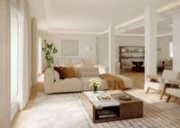living - Piso de 360m² con 30m² terraza en venta en Recoletos - gallery thumbnail - 3