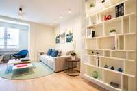 living - 96m² apartment for rent in Lista, Madrid - gallery thumbnail - 5