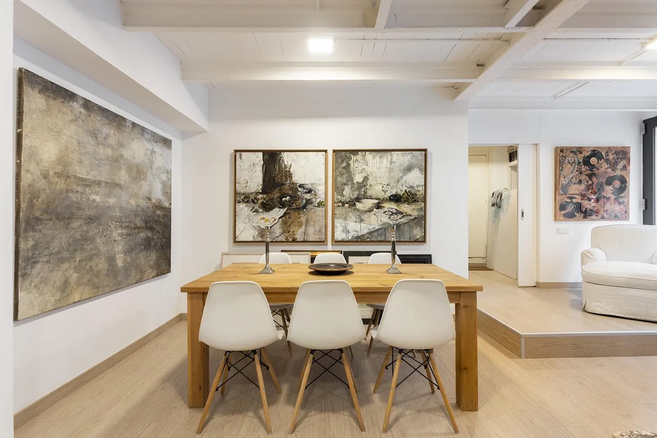 living - Loft de 152 m² con 10 m² de terraza en venta en Gracia - gallery - 5
