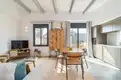 living - Ático de 85m² con 34m² terraza en venta en Eixample Derecho - gallery thumbnail - 3