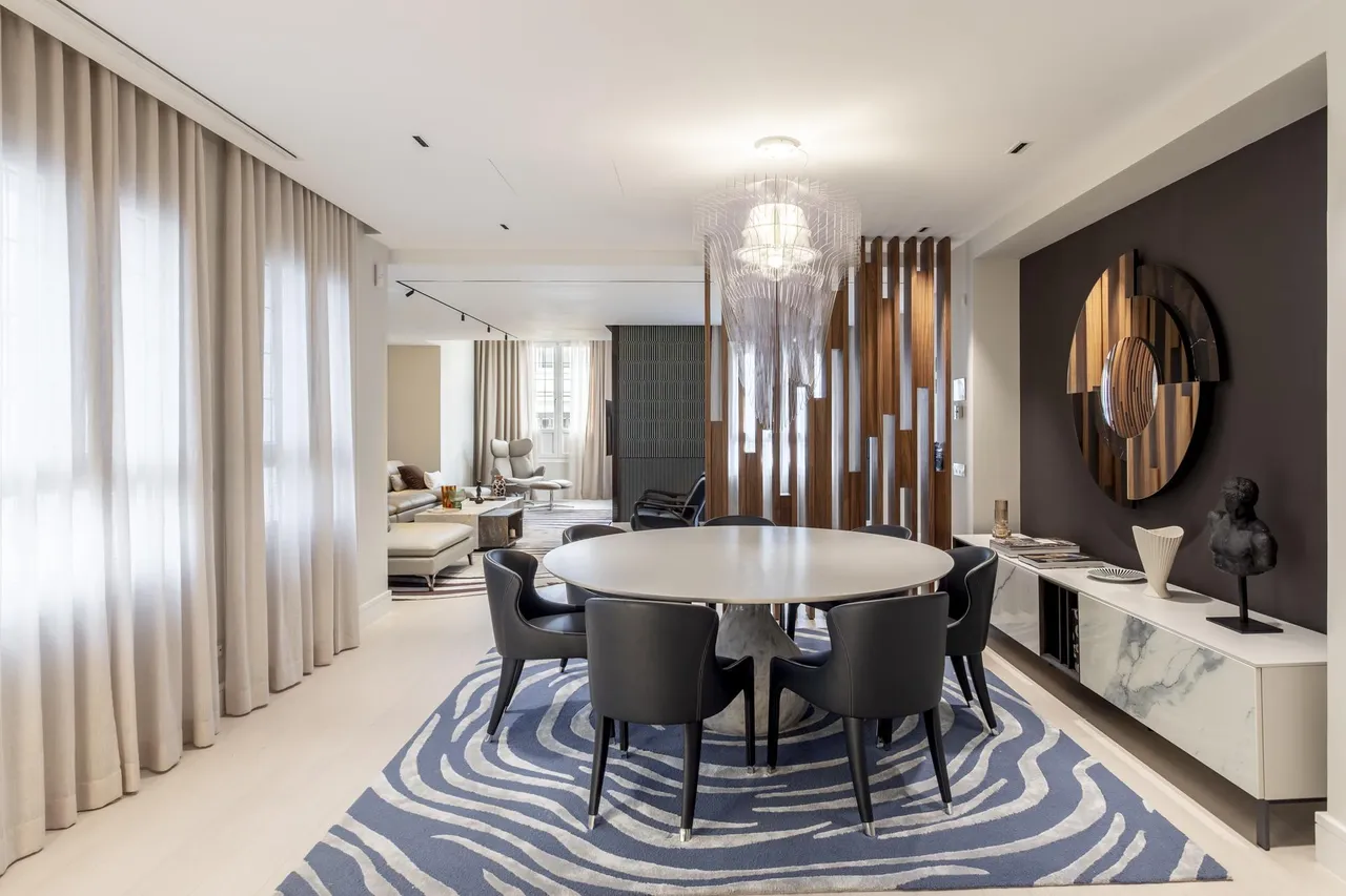 living - Ático de 394m² con 61m² terraza en venta en Castellana - gallery - 10