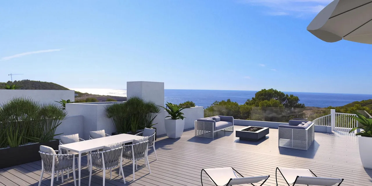 living - New apartments for sale in Portinatx, Ibiza - gallery - 7