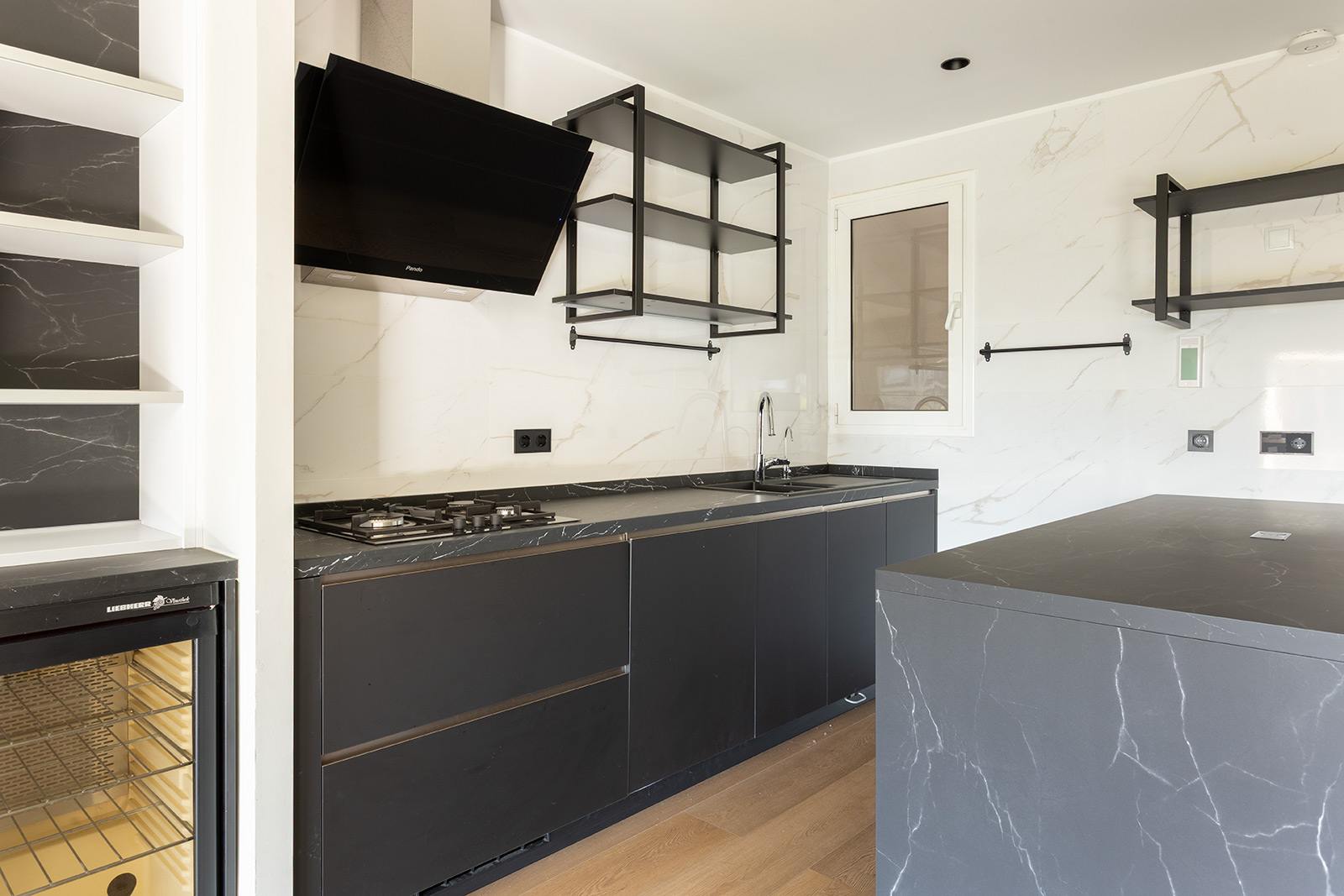living - Piso de 163m² con 27m² terraza en venta en Pedralbes - gallery thumbnail - 10
