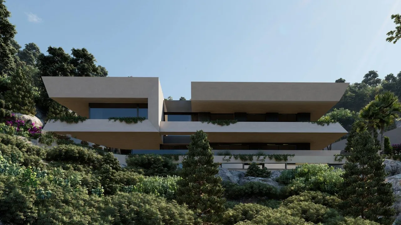 living - 660m² plot with 368m² terrace for sale in Son Vida - gallery - 6
