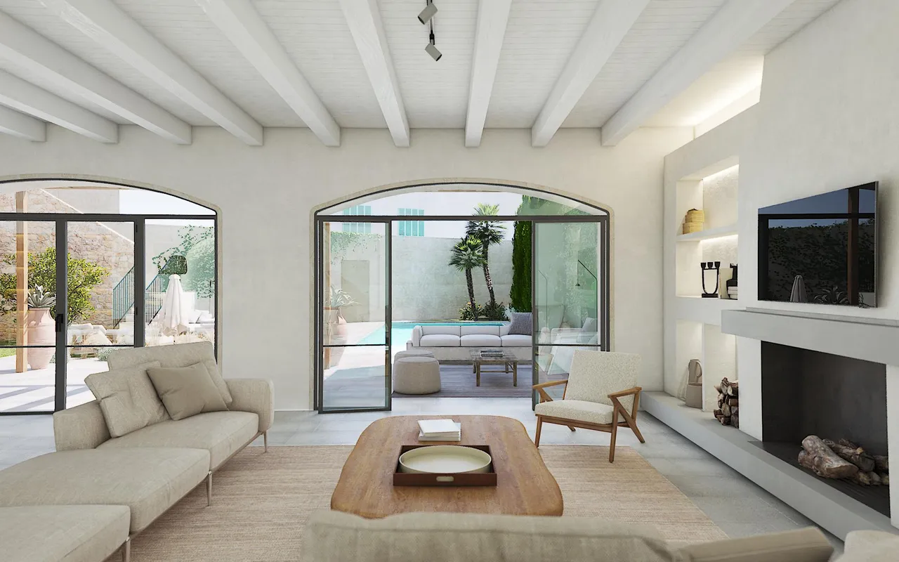 living - Casa / villa de 375m² en venta en Ses Salines - gallery - 9