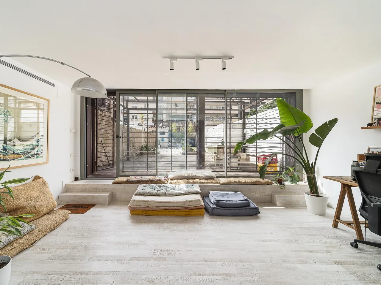 living - 165m² apartment with 95m² terrace for sale in Eixample Right - gallery - 7