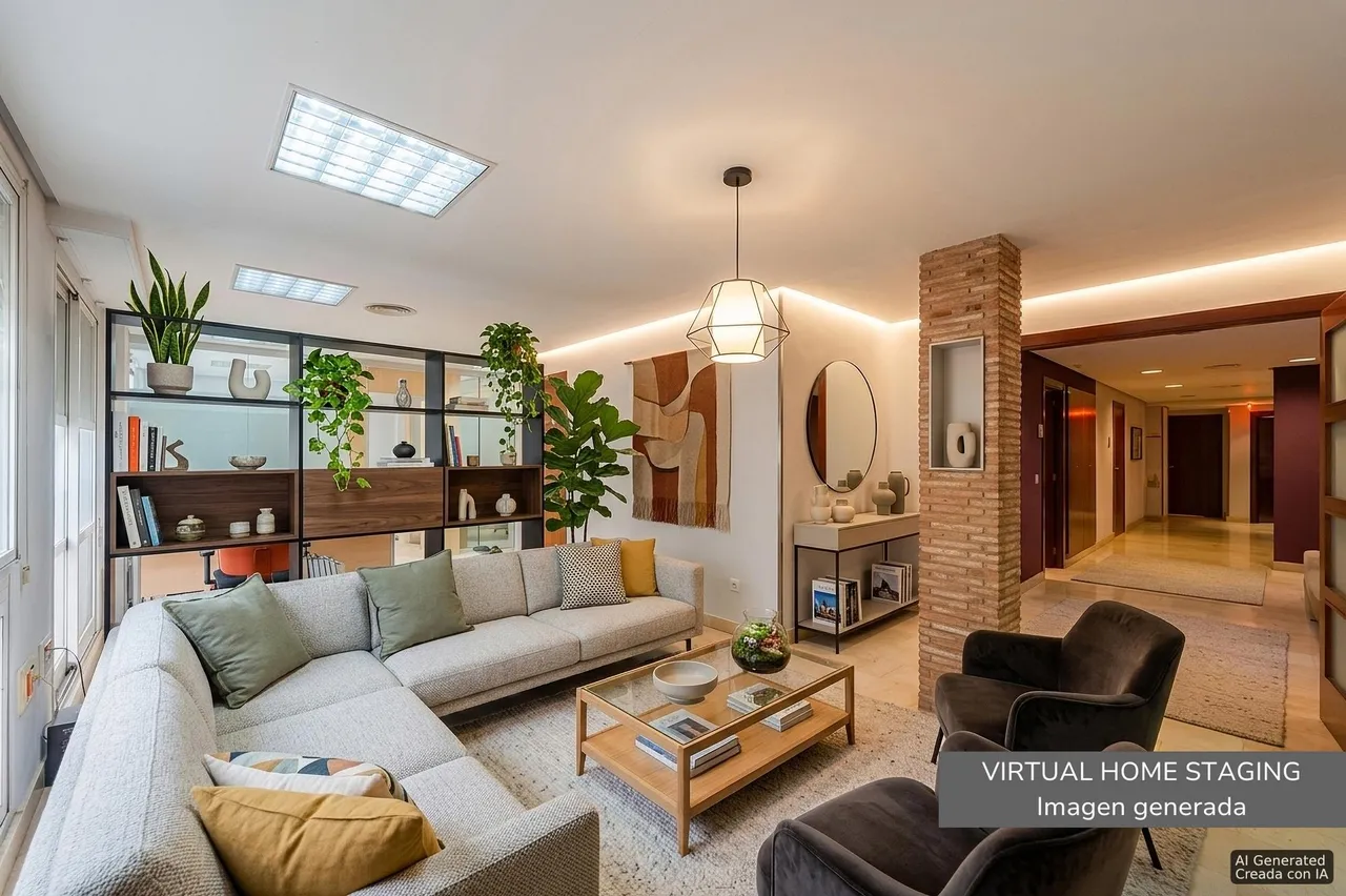 living - 297m² apartment for sale in Gran Vía, Valencia - gallery - 4