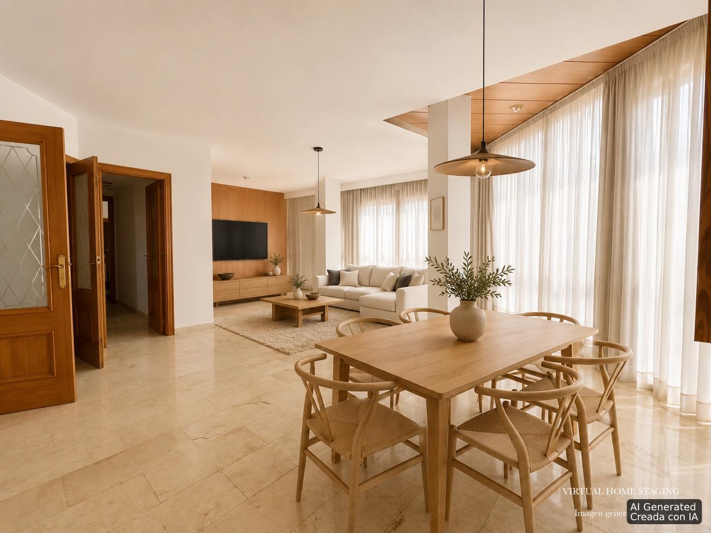 living - 186m² apartment for sale in Palma de Mallorca - gallery - 2