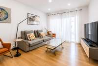 living - Ático de 111m² con 80m² terraza en venta en Sitges Town - gallery thumbnail - 9