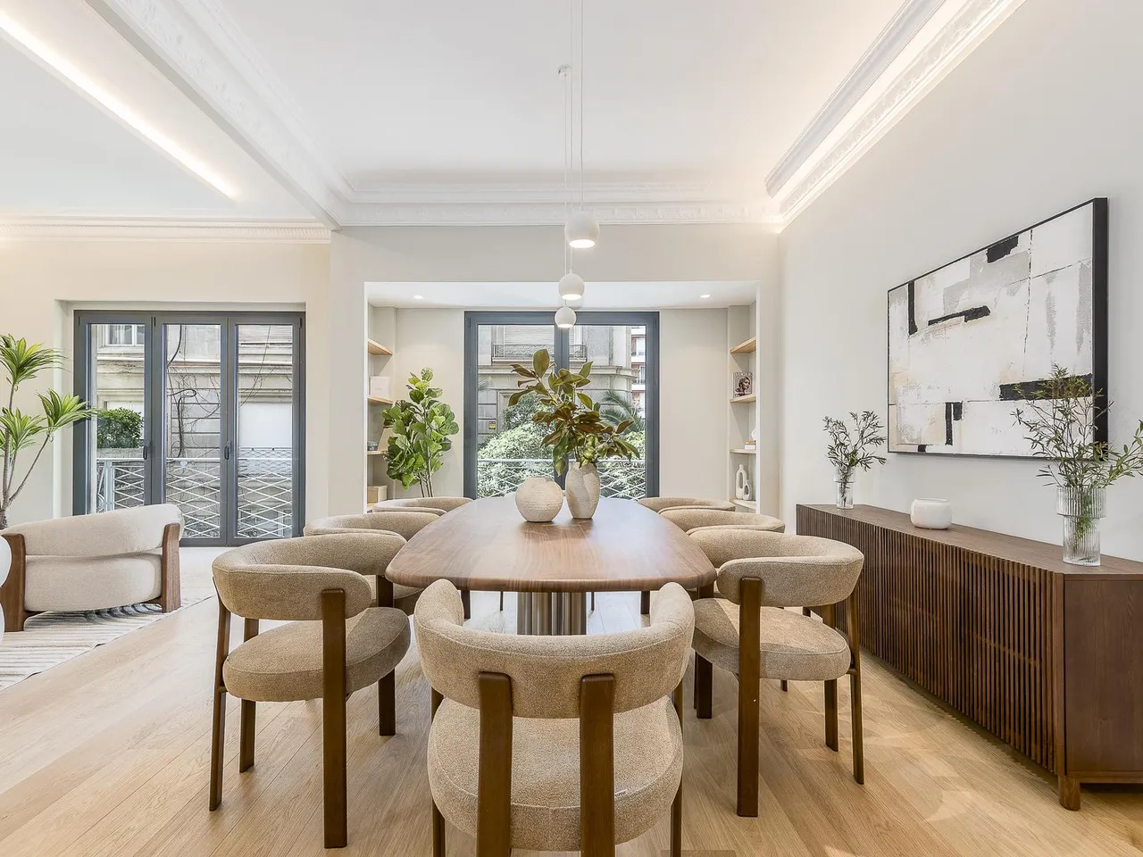 living - 223m² apartment for sale in Sant Gervasi - Galvany - gallery - 3
