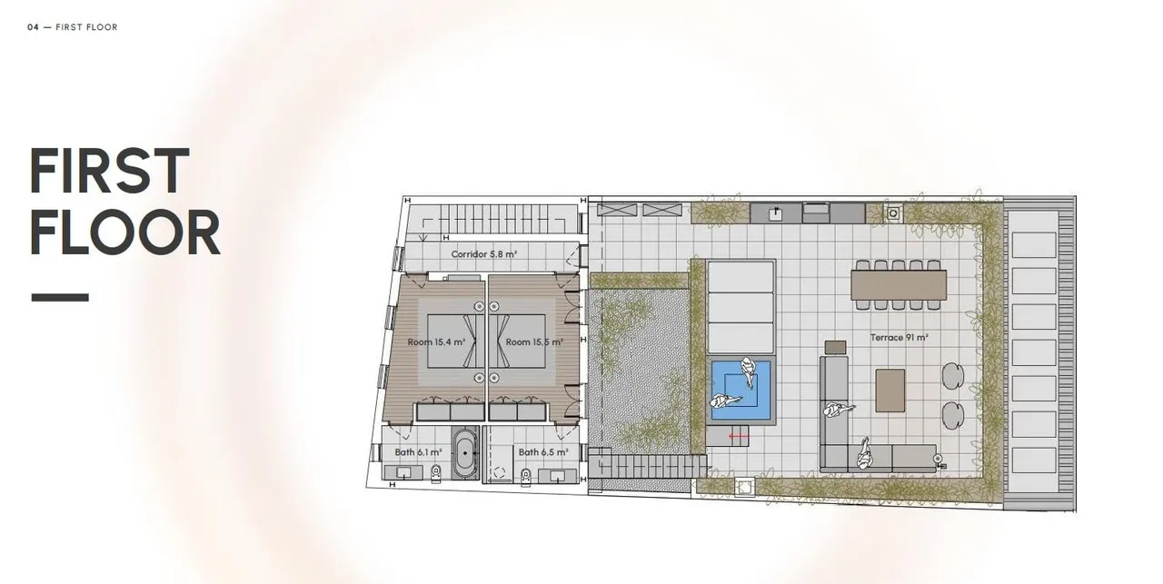 living - 588m² house / villa for sale in Establiments - Floor Plan - 3