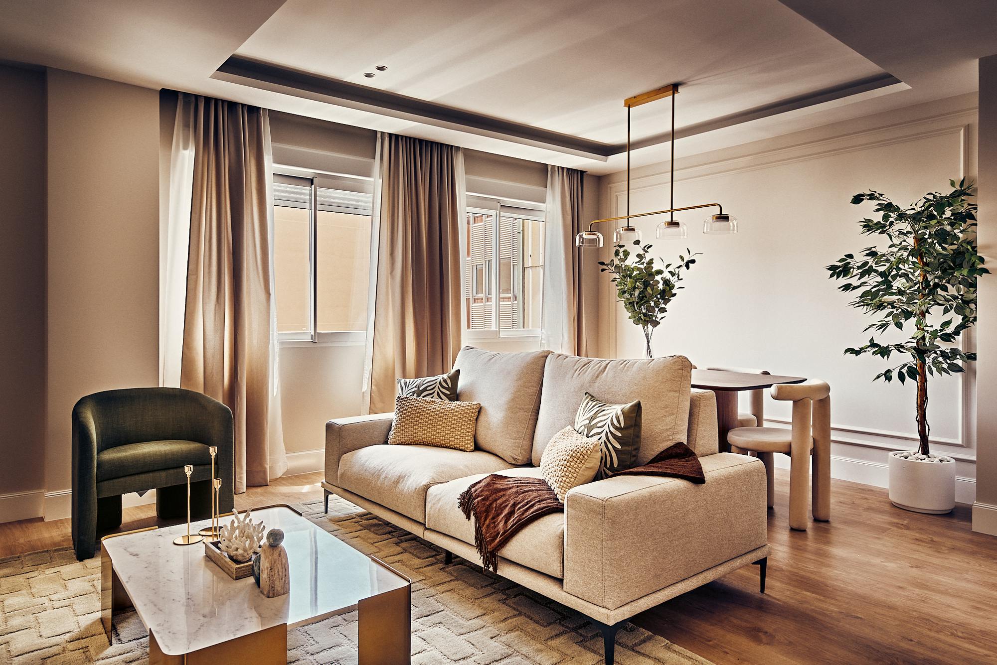 living - 80m² apartment for sale in Lista, Madrid - gallery - 2