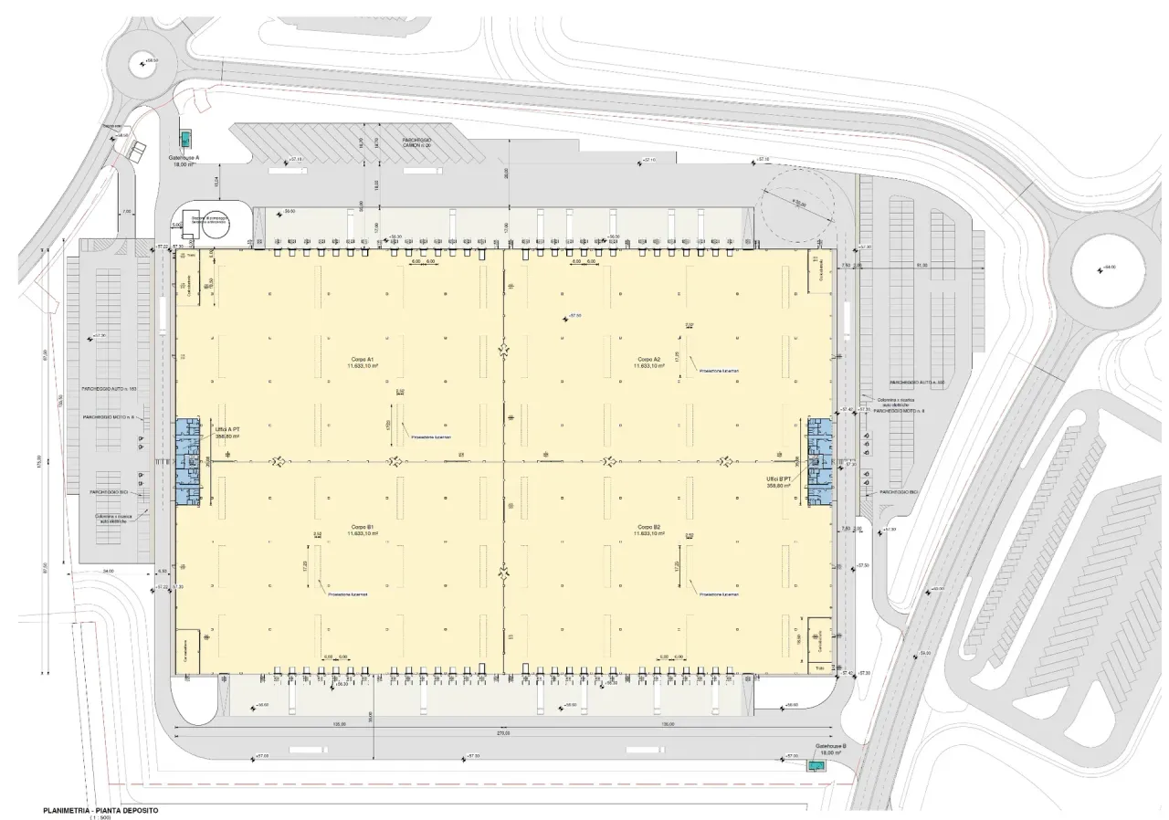 logistics - North Rome - Logistics - Dils - Plan d'étage - 2
