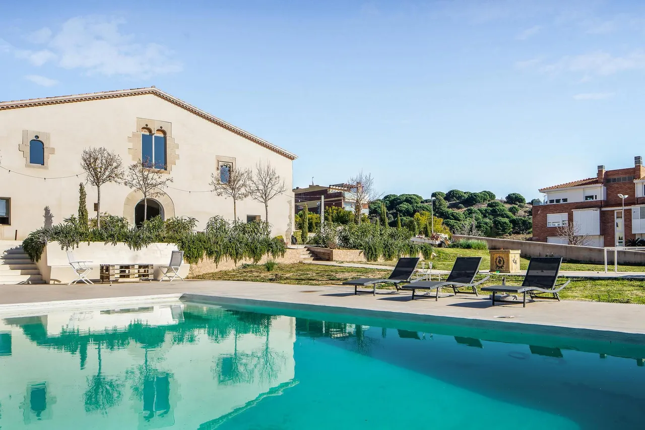 living - Masía de 689m² en venta en Tiana, Maresme - gallery - 5