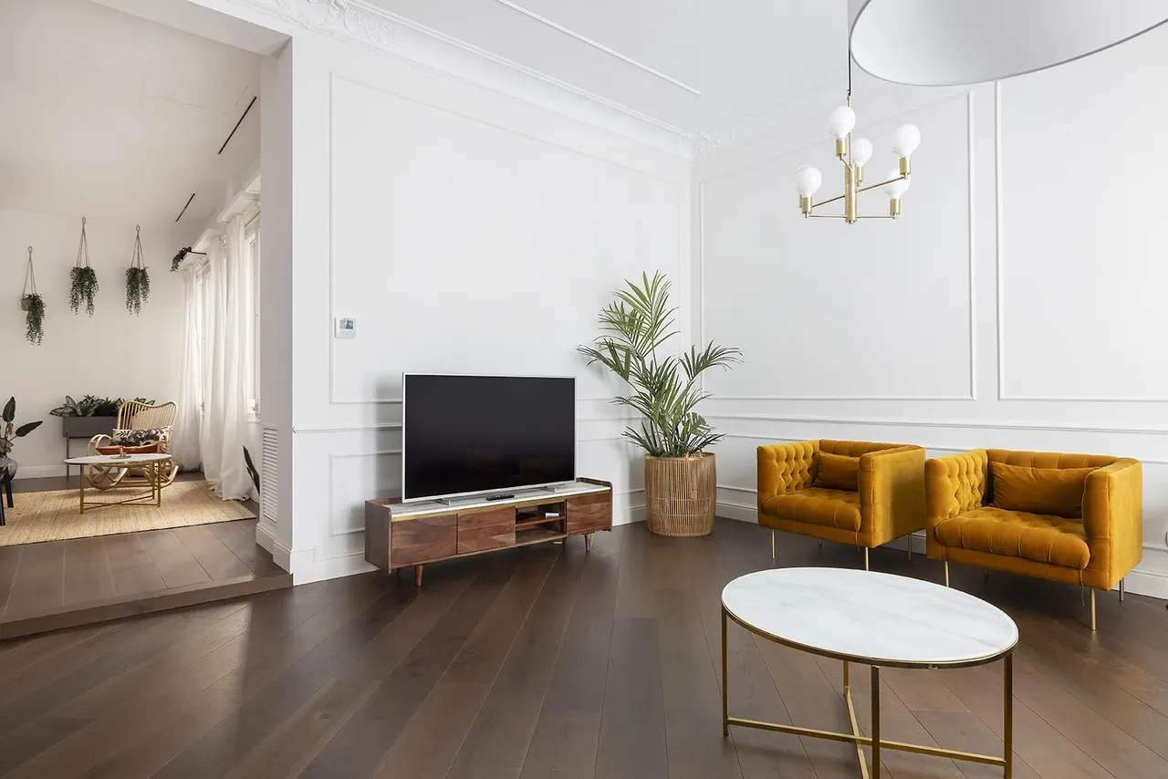 living - 154m² apartment for sale in Eixample Right, Barcelona - gallery - 4