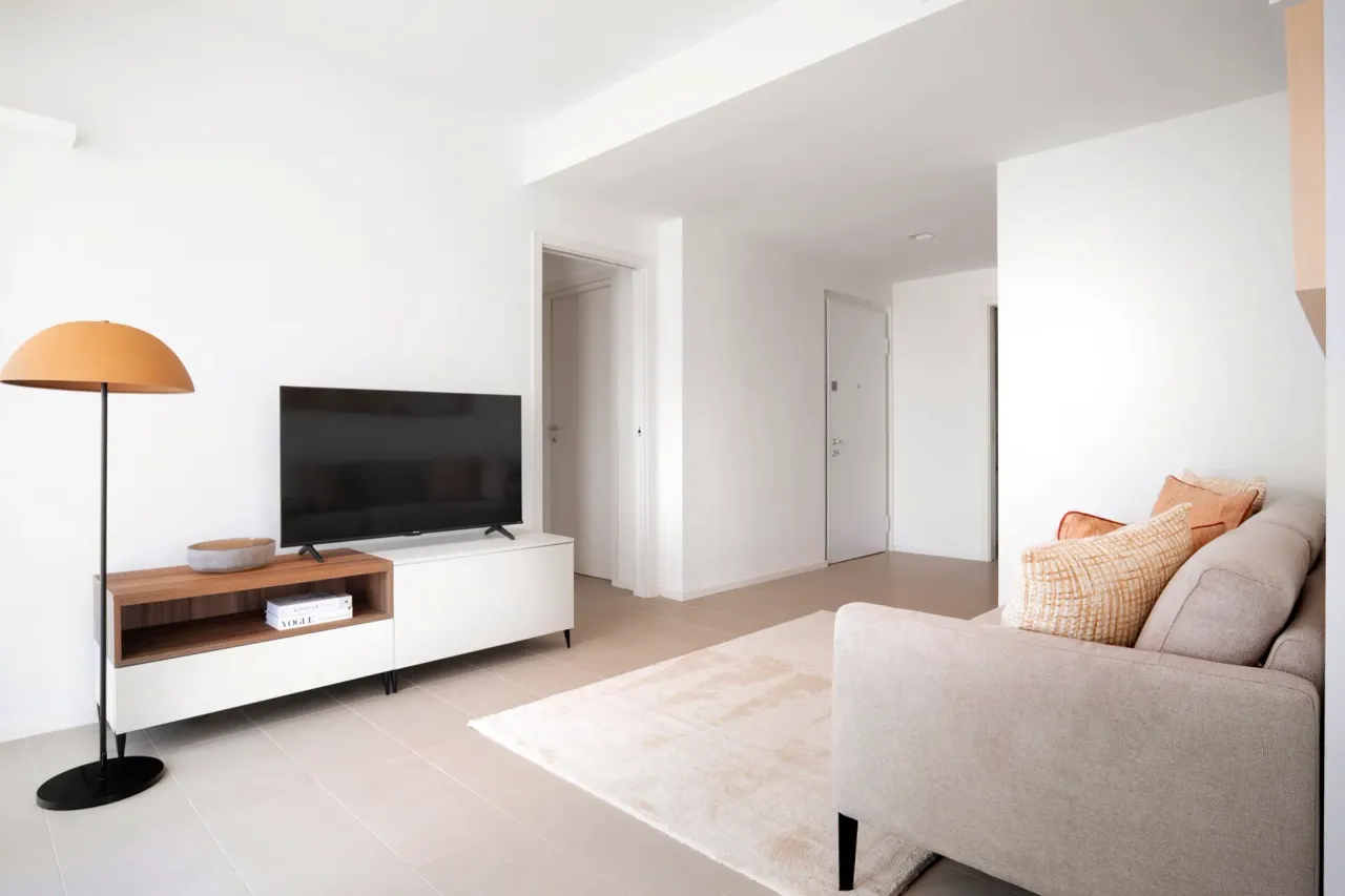 Two Bedrooms of 97 sqm - Edificio C2 - LivinUp  | Milano - Floor Plan - 1