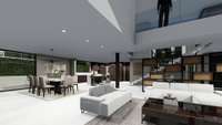 living - Aqua, Coleum y Luxury: 3 villas de lujo en Sant Berger, Teià, Barcelona - gallery thumbnail - 7