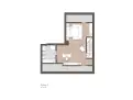 living - Giordano Bruno 13 - Living - Dils - Floor Plan thumbnail - 1