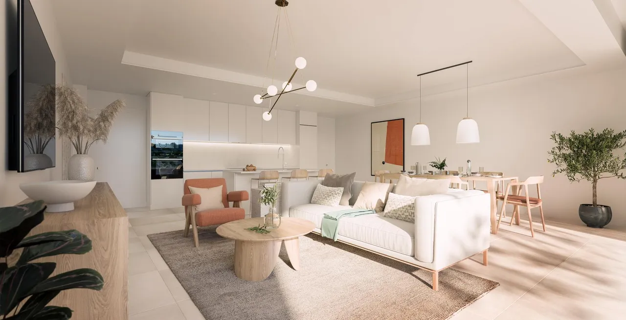 living - Evergreen Homes - gallery - 6