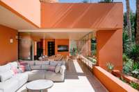 living - Piso de 160m² con 30m² terraza en venta en Santa Eulalia - gallery thumbnail - 3