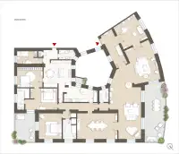 living - Gian Giacomo Porro 26 - Living - Dils - Plan d'étage thumbnail - 1