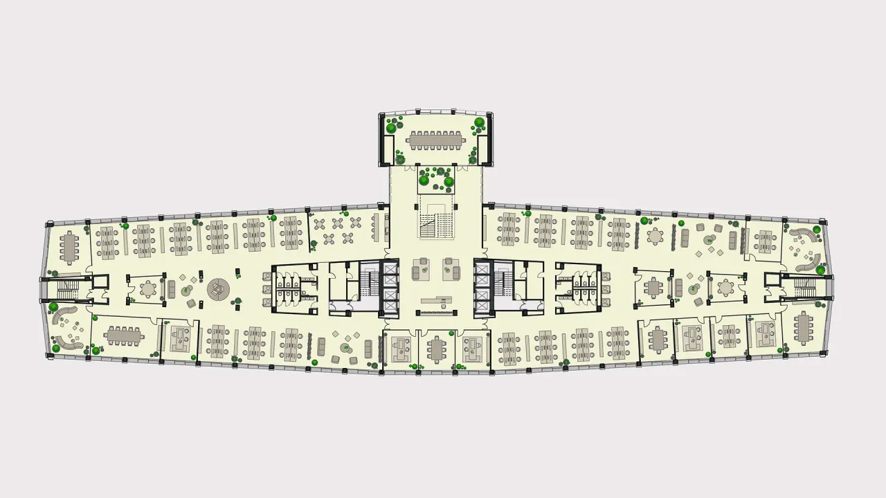 office - Maxima - Amba Aradam 5 - Office - Dils - Floor Plan - 1