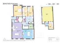 living - 174m² apartment with 36m² terrace for sale in El Born - Floor Plan thumbnail - 2
