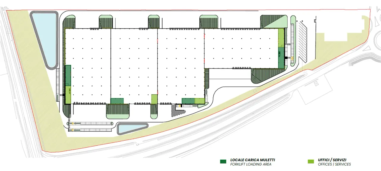 logistics - Tortona Green Logistics - Logistica - Dils - Planimetria - 1