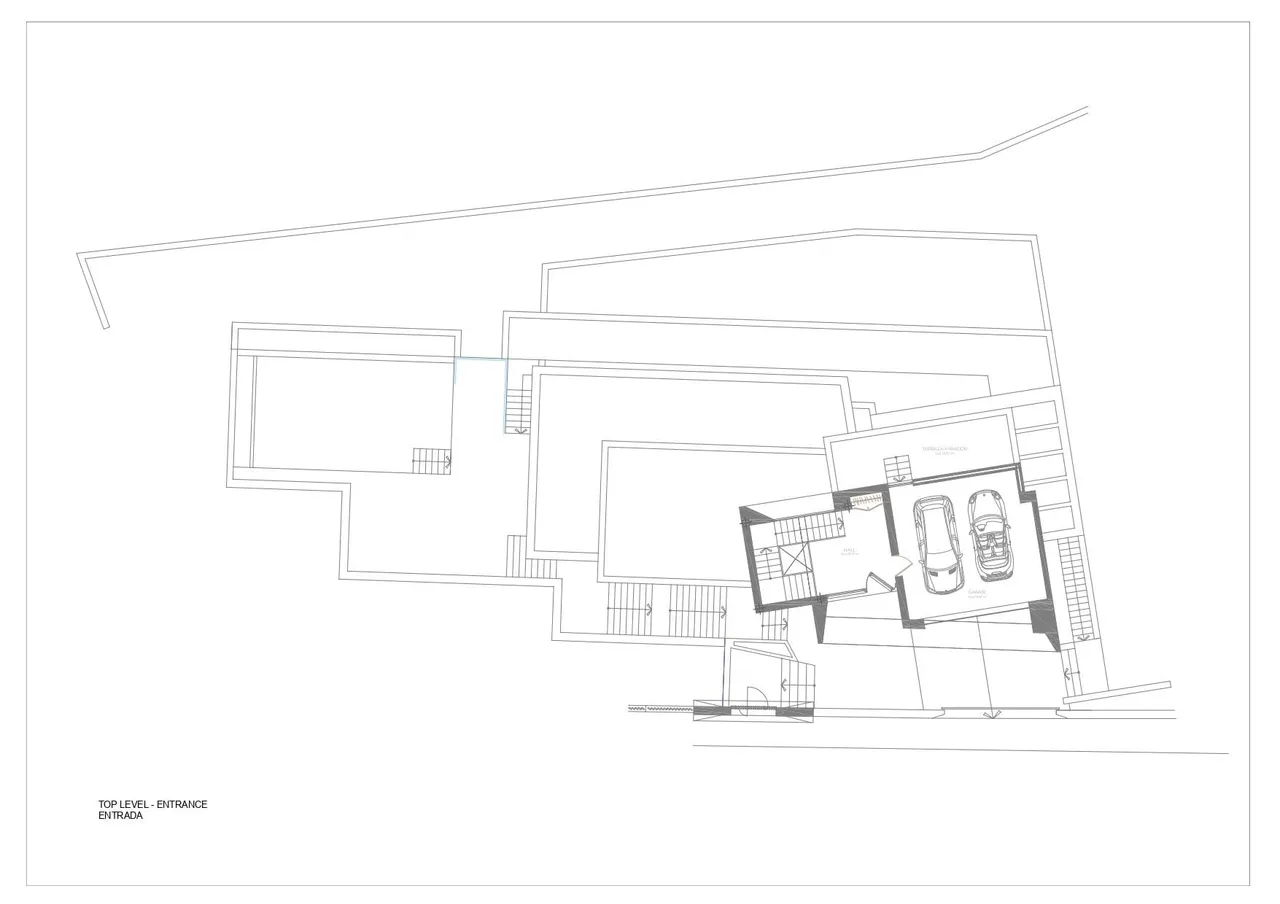 living - Casa / villa de 616m² con 129m² terraza en venta en Este Marbella - Plano del piso - 2
