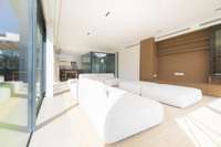 living - Nueva promoción de villas en Santa Eulalia con vistas al mar y piscinas privadas - gallery thumbnail - 8