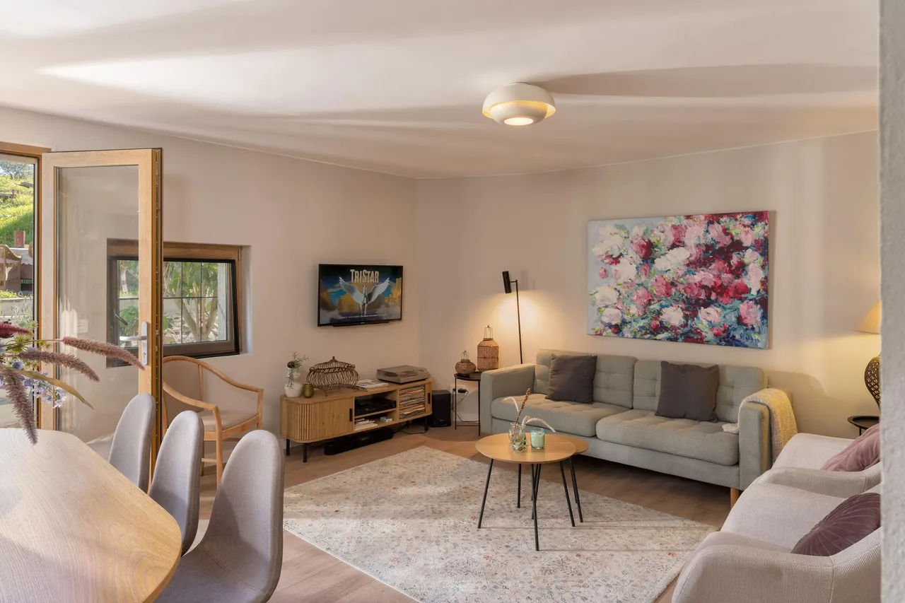 living - Casa rural de 268m² con 100m² de jardín en venta en Alt Empordà - gallery - 6