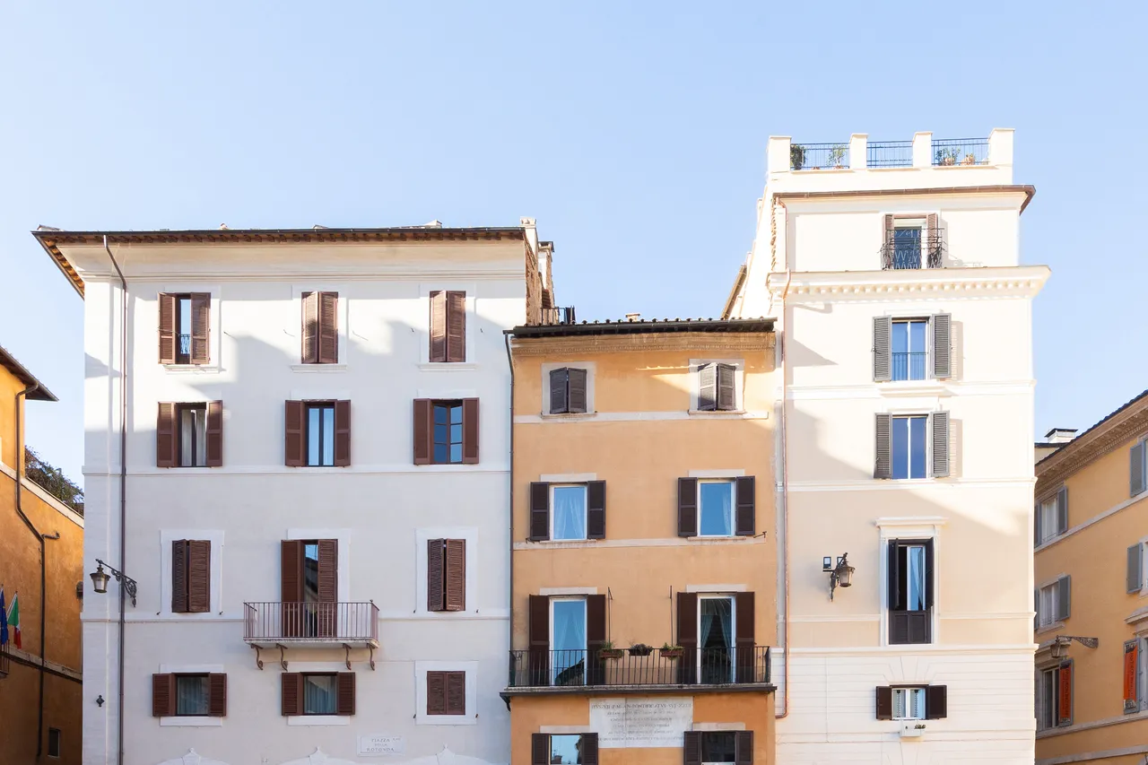 living - Three-room apartment for sale via della Rosetta 11 Rome - gallery - 5