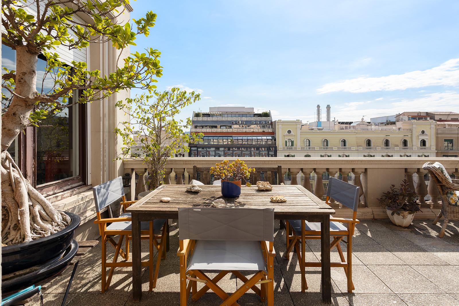 living - Piso de 259m² con 84m² terraza en venta en Turó Park - gallery thumbnail - 6