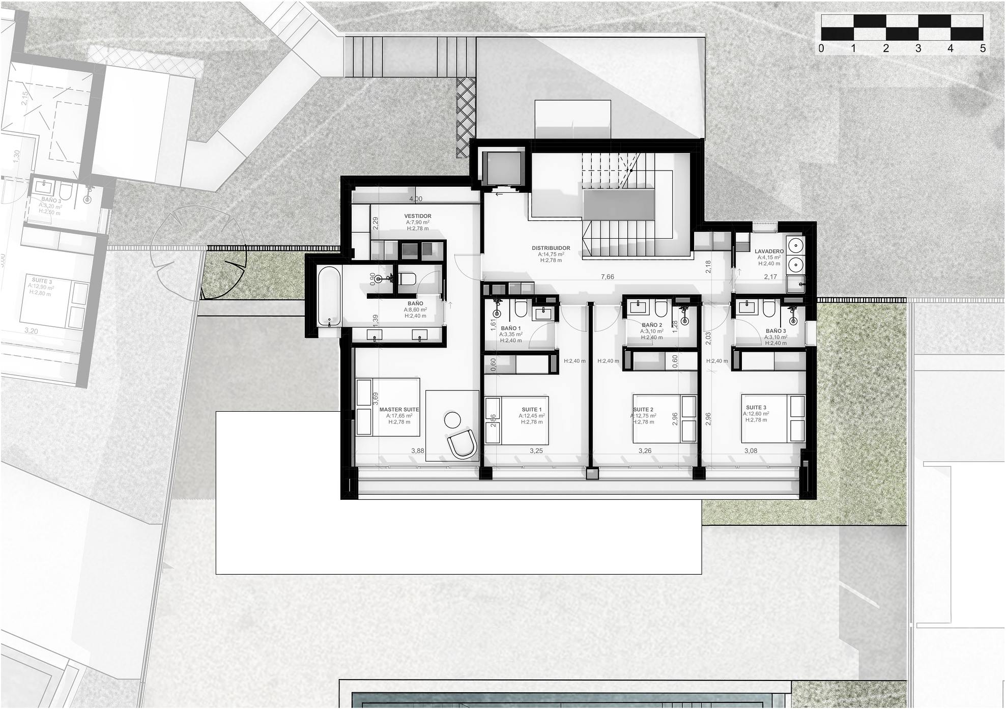 living - Casa / villa de 517m² con 2,898m² de jardín en venta en Sant Andreu de Llavaneres - Plano del piso - 2
