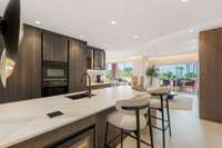 living - 130m² apartment with 67m² terrace for sale in New Golden Mile - gallery thumbnail - 3