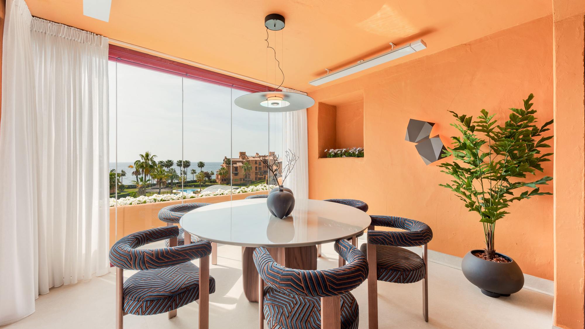 living - 134m² apartment with 20m² terrace for sale in New Golden Mile - gallery thumbnail - 7