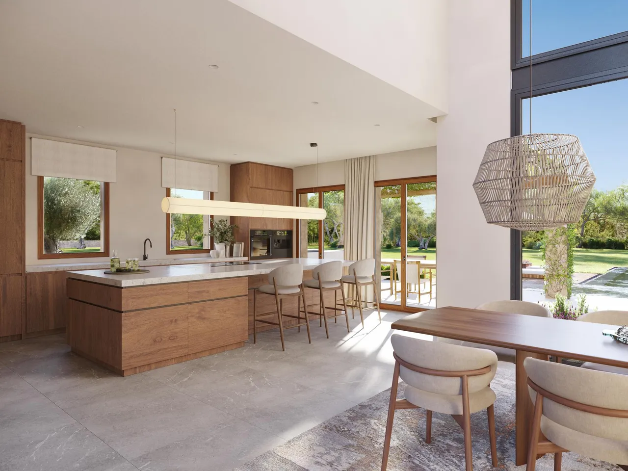 living - Casa rural de 362m² con 975m² de jardín en venta en Alaró - gallery - 5