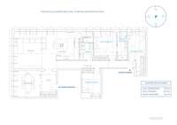 living - 171m² apartment for sale in Gaztambide, Madrid - Floor Plan thumbnail - 1