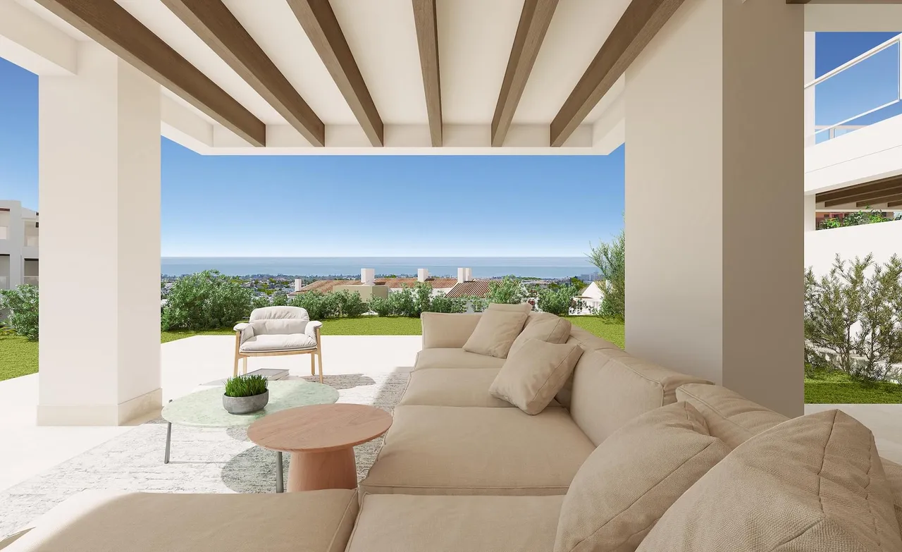 living - Altura 160, A stunning project offering arguably the most breathtaking panoramic views of Marbella. - gallery - 5
