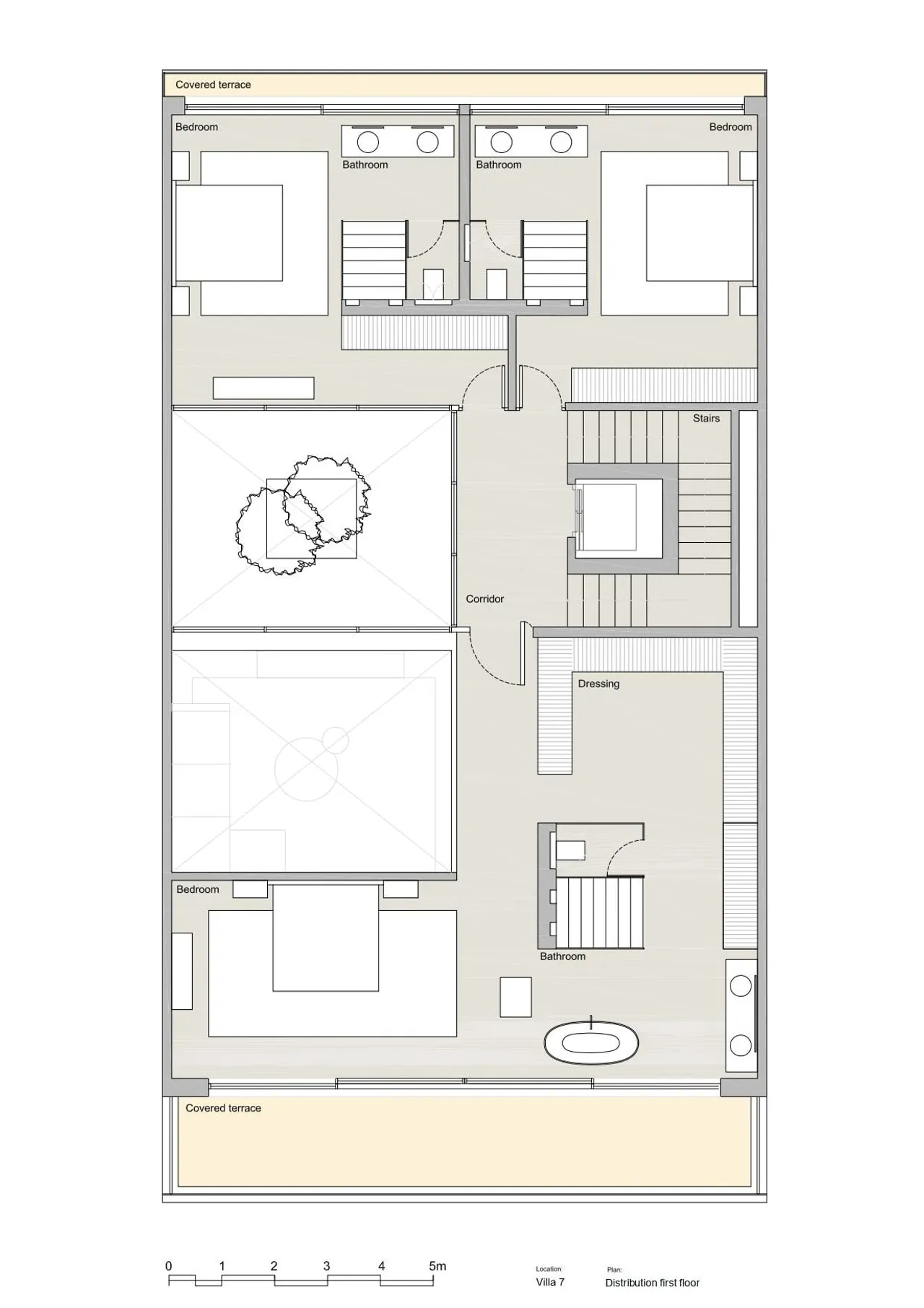 living - 373m² house / villa with 240m² terrace for sale in Golden Mile - Floor Plan - 3