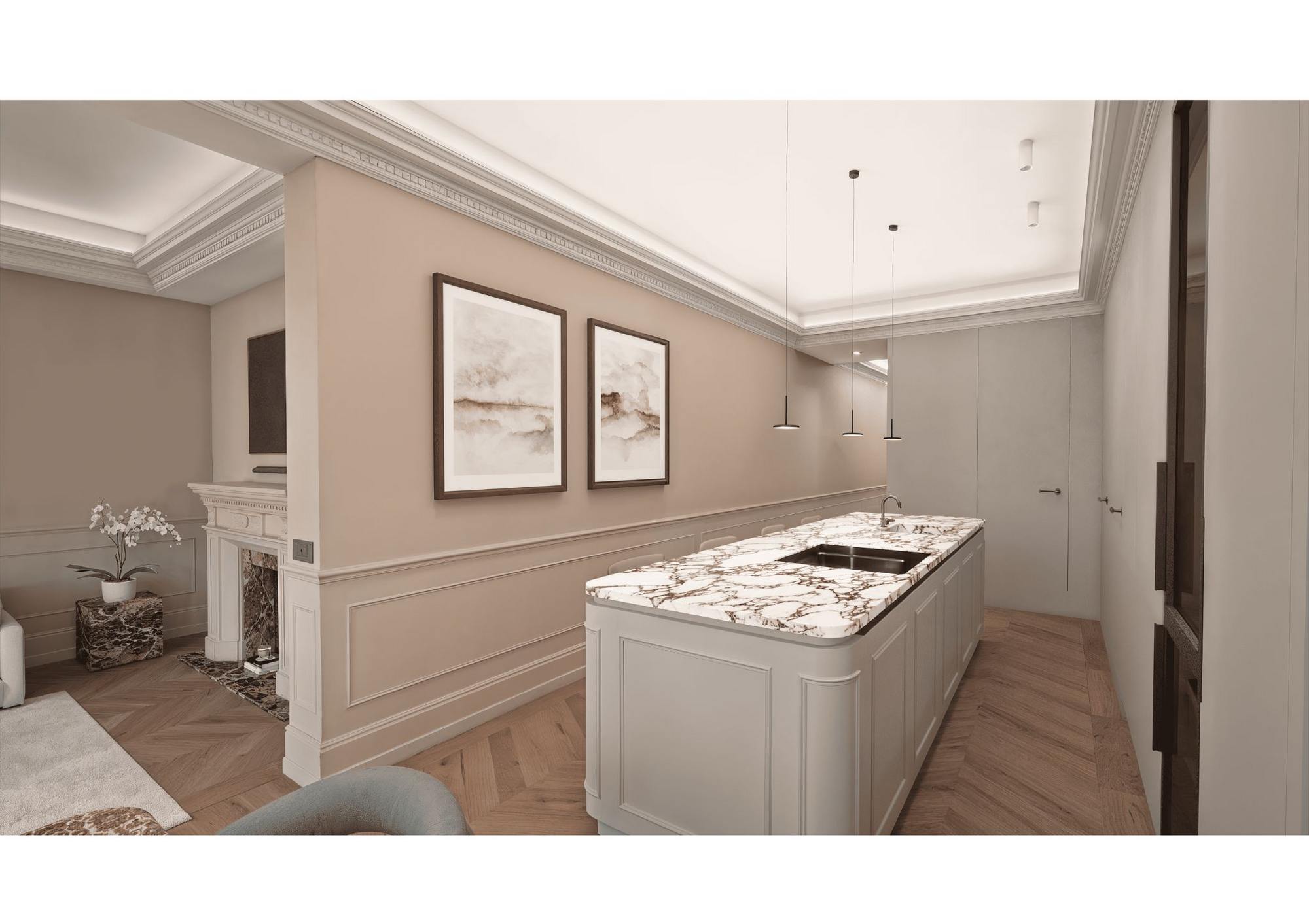 living - 138m² apartment for sale in Ibiza, Madrid - gallery thumbnail - 6