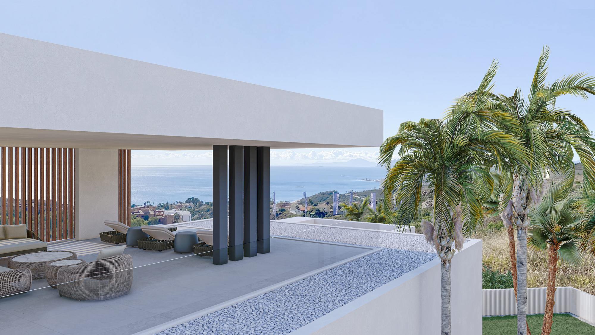 living - 838m² house / villa with 231m² terrace for sale in Casares - featured